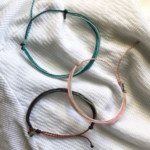 3 brand new Pura Vida bracelets